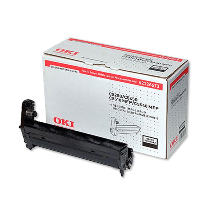 Drum Unit  за OKI C 5250/5450/5510MFP/5540MFP - Black  - P№ 42126673 - заб.: 17000k