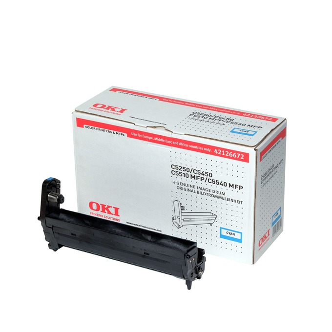 Drum Unit  за OKI C 5250/5450/5510MFP/5540MFP - Cyan - P№ 42126672 - заб.: 17000k