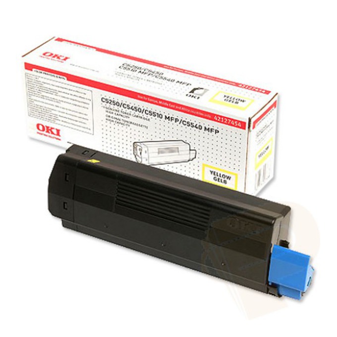 Касета за OKI C 5250/5450/5510MFP/5540MFP - Yellow - P№ 42127454 - заб.: 5000k