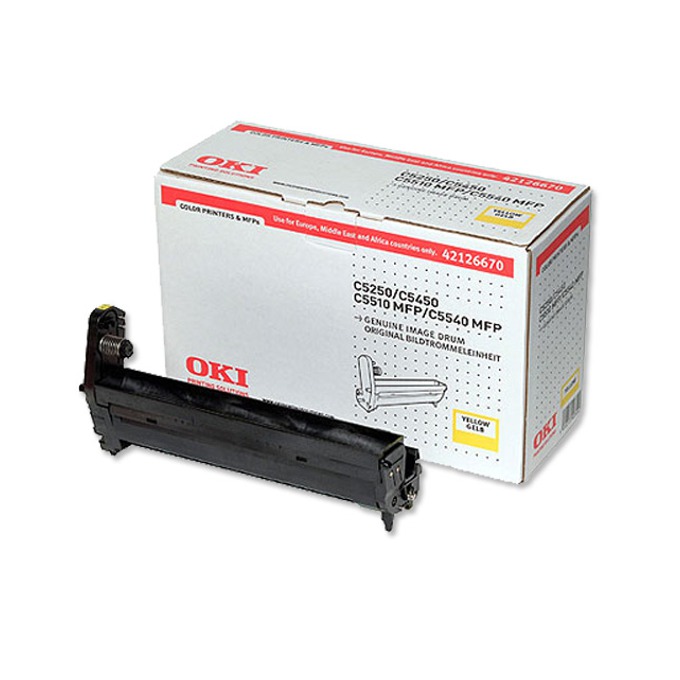 Drum Unit  за OKI C 5250/5450/5510MFP/5540MFP - Yellow  - P№ 42126670 - заб.: 17000k