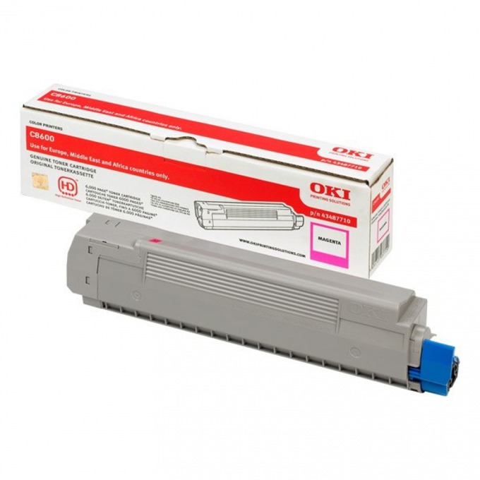 Касета за OKI C 8600/8800 - Magenta - P№ 43487710 - заб.: 6000k