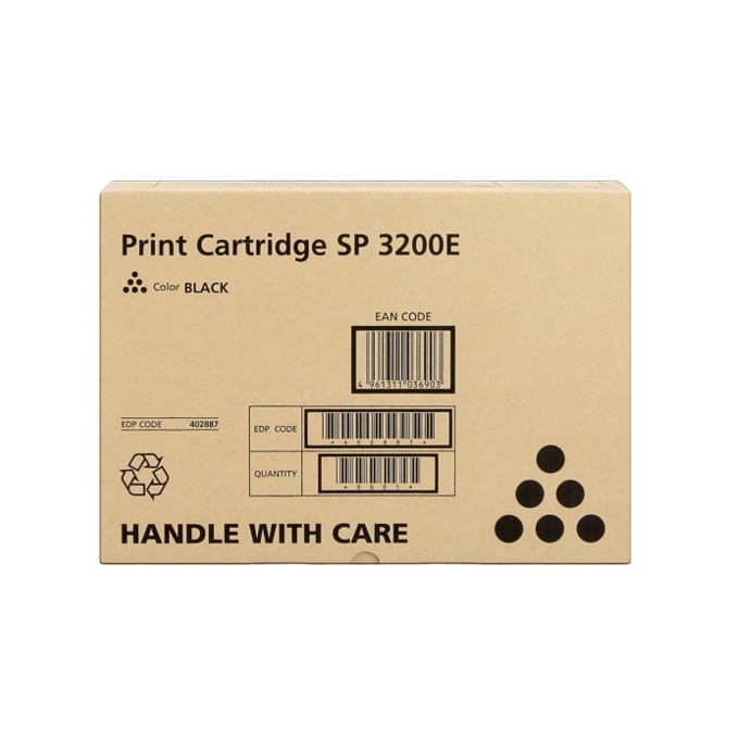 Касета за RICOH AFICIO SP3200SF - Type SP3200E - P№ 402887/SP3200BLK - заб.: 8000k