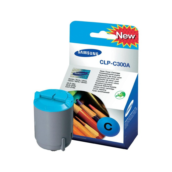 Касета за SAMSUNG CLP300/CLX 2160/3160 - Cyan - P№ CLP-C300A - заб.: 1000k
