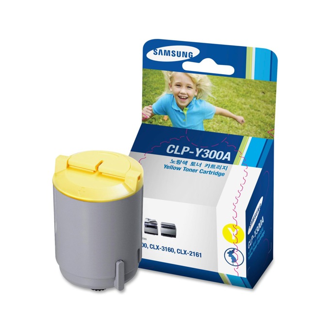 Касета за SAMSUNG CLP300/CLX 2160/3160 - Yellow - P№ CLP-Y300A - заб.: 1000k