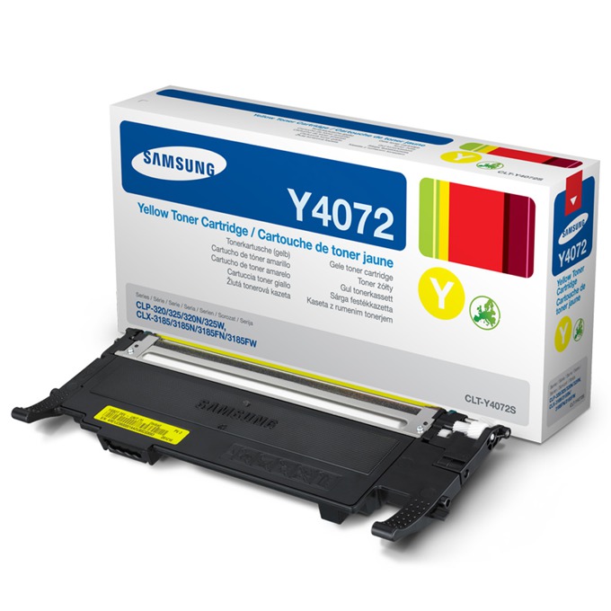 Касета за SAMSUNG CLP320/320N/325/CLX 3185 - Yellow - P№ CLT-Y4072S - заб.: 1000k
