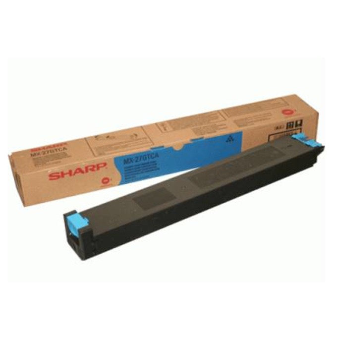 Касета за SHARP MX2300N/2700N/3500N/3501N/4500N/4501N - Cyan - P№ MX-27GTCA - заб.: 15000k