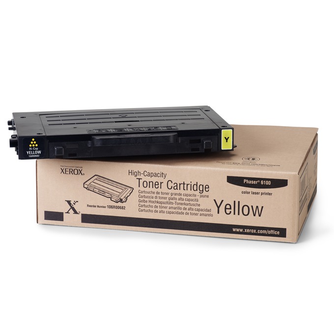 Касета за XEROX Phaser 6100 - Yellow - P№ 106R00682 - заб.: 5000k