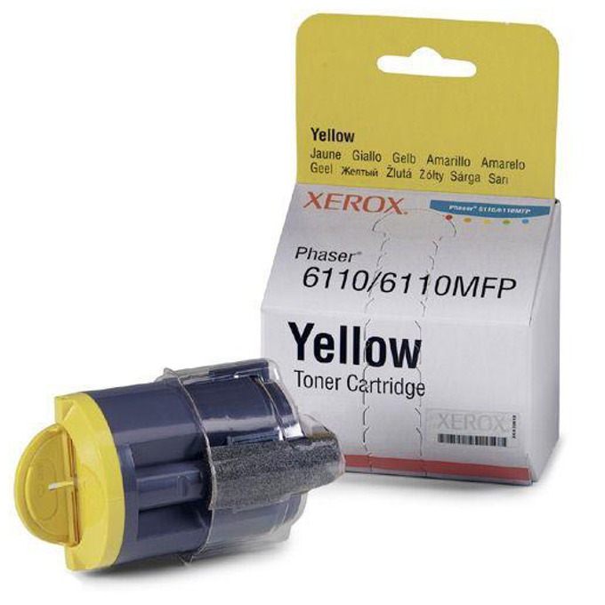 Касета за XEROX Phaser 6110/6110N/6110MFP/S/X - Yellow - P№ 106R01204 - заб.: 1000k