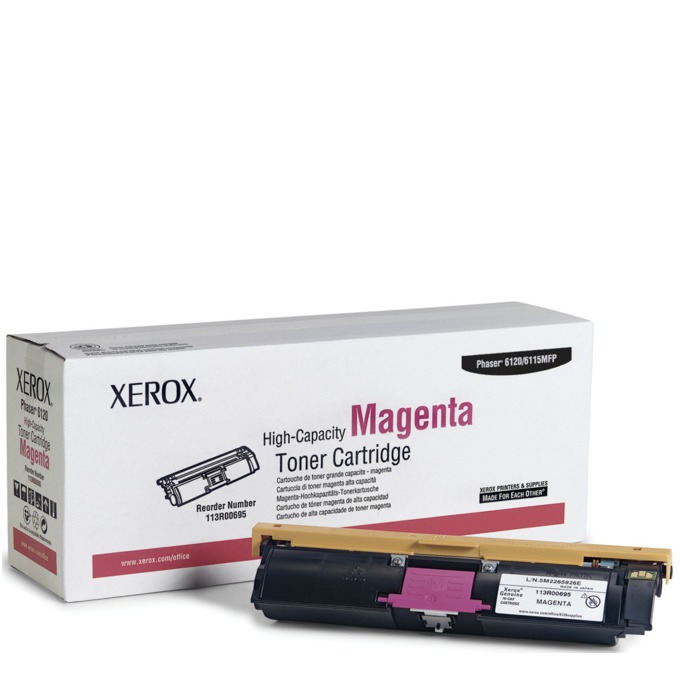 Касета за XEROX Phaser 6120N/6115MFP/D - Magenta - P№ 113R00691 - заб.: 1500k