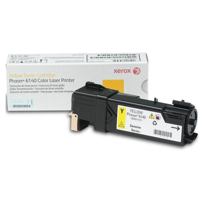 Касета за XEROX Phaser 6140 - Yellow - P№ 106R01483 - заб.: 2000k