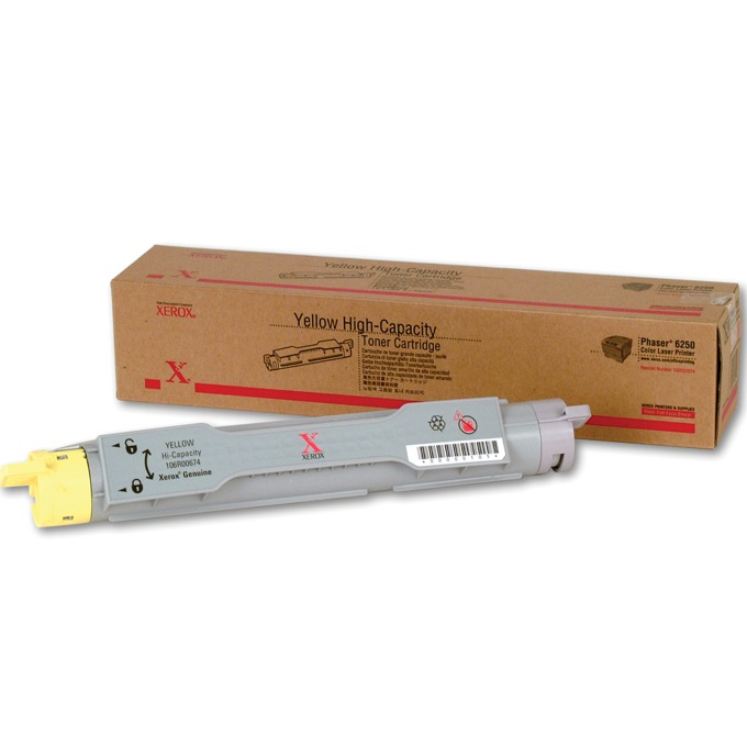 Касета за XEROX Phaser 6250 - Yellow - P№ 106R00674 - заб.: 8000k