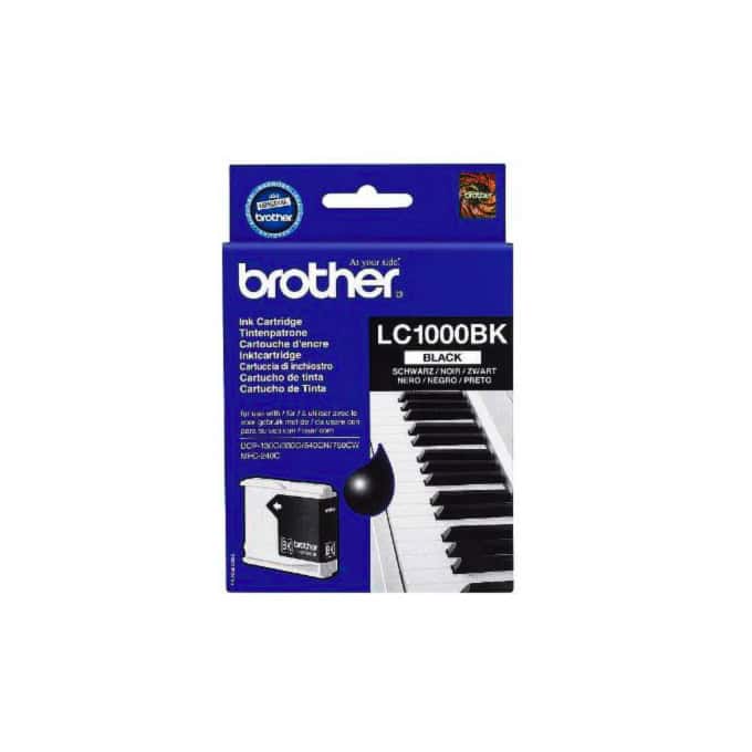 Касета за BROTHER MFC 240C/440C/465/660/680/845/885/DCP 130C/330/350/540/560/750/770- Black - LC1000BK - заб.: 500k