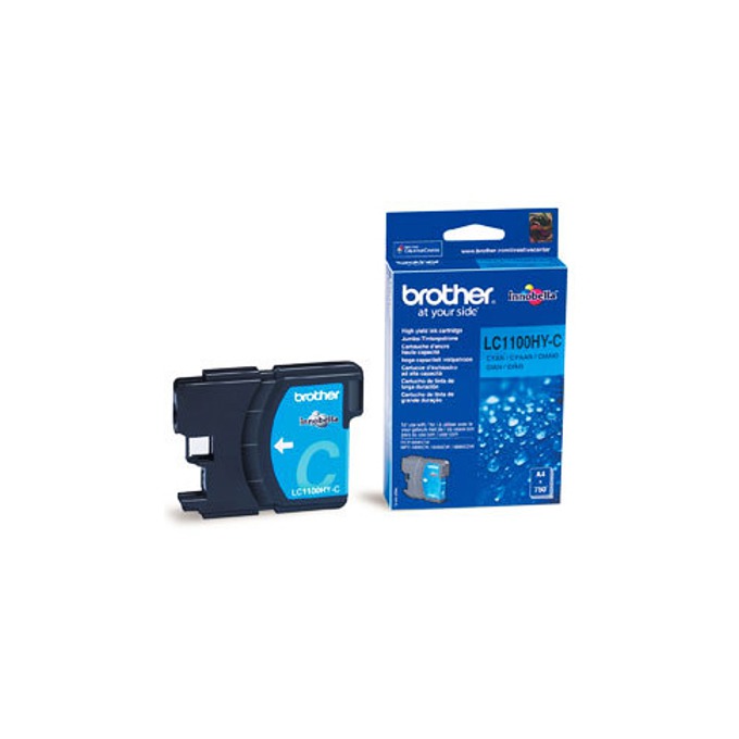 Касета за BROTHER MFC 6490CW/DCP 6690CW - Cyan High Yield - LC1100C High - заб.: 750k