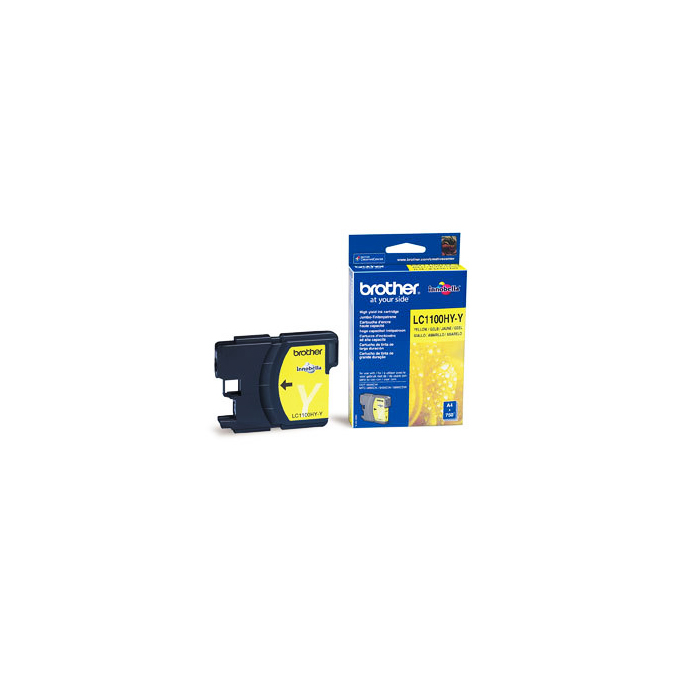 Касета за BROTHER MFC 6490CW/DCP 6690CW - Yellow High Yield - LC1100Y High - заб.: 750k