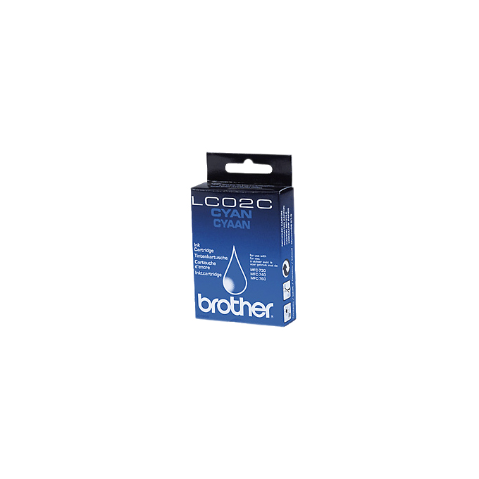 Касета за BROTHER MFC 730/740/760 - Cyan - LC02C - заб.: 400k