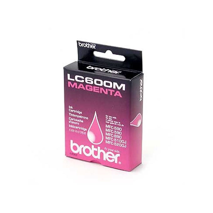 Касета за BROTHER MFC 580/590/880/890 MFC-3200J/5100J/5200J - Magenta - P№LC600M - заб.: 450k