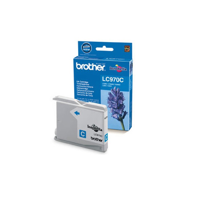 Касета за BROTHER MFC 235C/MFC260C/DCP 135C/DCP150C - Cyan - LC970C - заб.: 300k