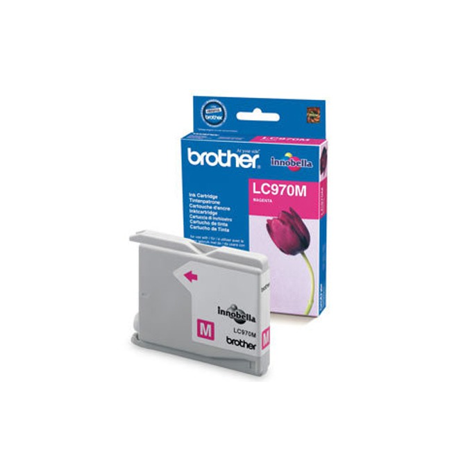 Касета за BROTHER MFC 235C/MFC260C/DCP 135C/DCP150C - Magenta - LC970M - заб.: 300k