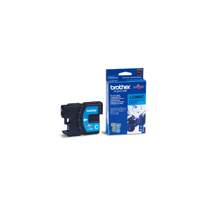 Касета за BROTHER MFC 250C/290C/DCP 145C/165C - Cyan - LC980C - заб.: 260k