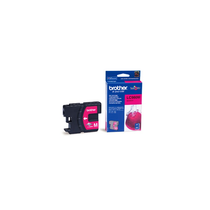 Касета за BROTHER MFC 250C/290C/DCP 145C/165C - Magenta - LC980M - заб.: 260k