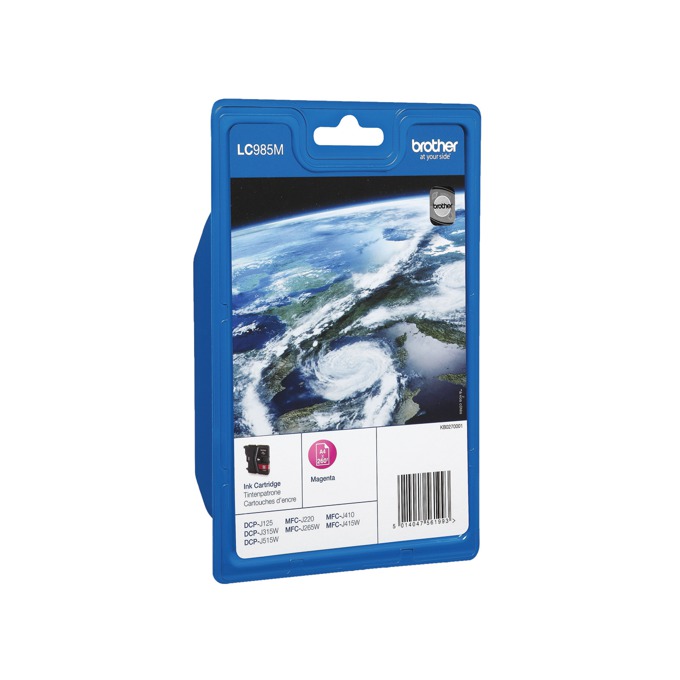 Касета за BROTHER MFC J220/J265/J410/J415/J615/DCP J125/J315/J515 - Magenta - LC985M - заб.: 260k
