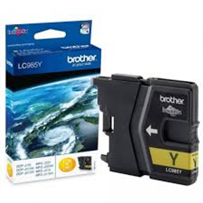 Касета за BROTHER MFC J220/J265/J410/J415/J615/DCP J125/J315/J515 - Yellow - LC985Y - заб.: 260k
