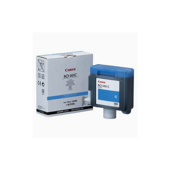Касета CANON W7200/W8200/W8400 - Cyan ink tank - BCI-1411C - P№ 7575A001 - заб.: 330ml