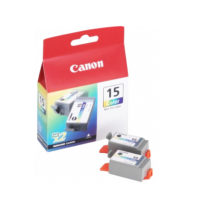 Комплект за CANON i70/i80 - Color twin pack - BCI-15 - P№BS8191A002AA - заб.:100 pages