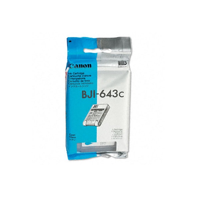 Касета CANON BJC 800/820/820J/880/880J - Cyan - BJI-643c - заб.: 29ml