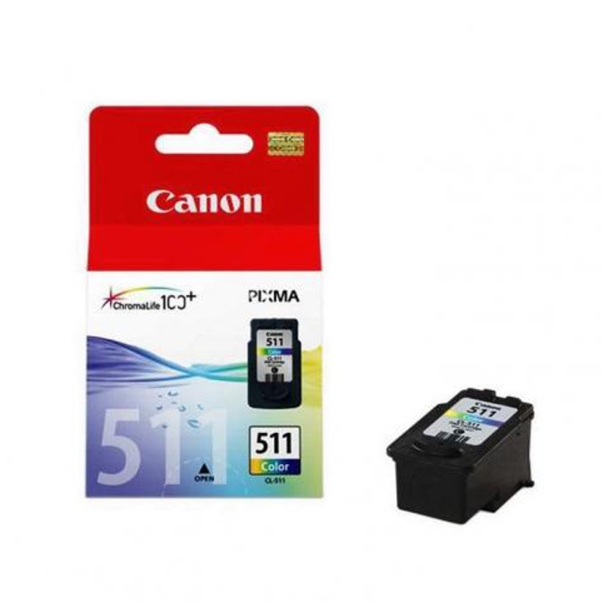 Касета CANON PIXMA MP240/ MP260/ MP480 - Color ink cartridge - CL-511 - P№2972B001 - заб.: 9ml