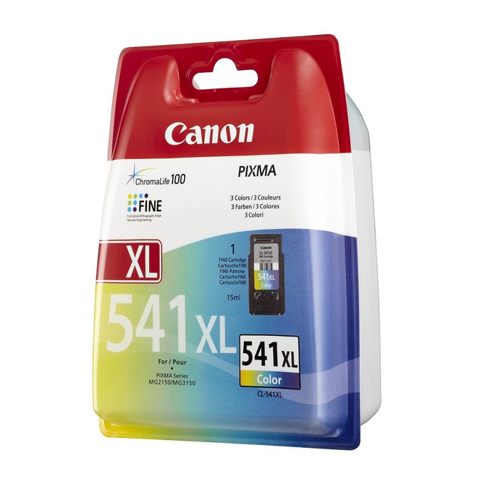 Касета CANON PIXMA MG2140/MG2150/MG3140/MG3150 - Color ink cartridge - CL-541XL - P№ 5226B005 - заб.: 15ml
