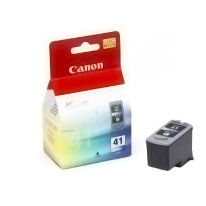 Касета CANON PIXMA iP 1200/1600/2200/6210D/62200D/ MP 150/170/450 - Color ink cartridge - CL-41 - P№ 0617B001 - заб.: 3x4ml