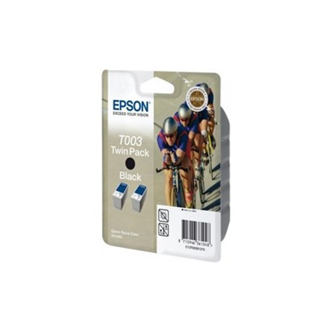 Касета за EPSON STYLUS COLOR 900 / N - Black twin pack - P№ C13T0030121A