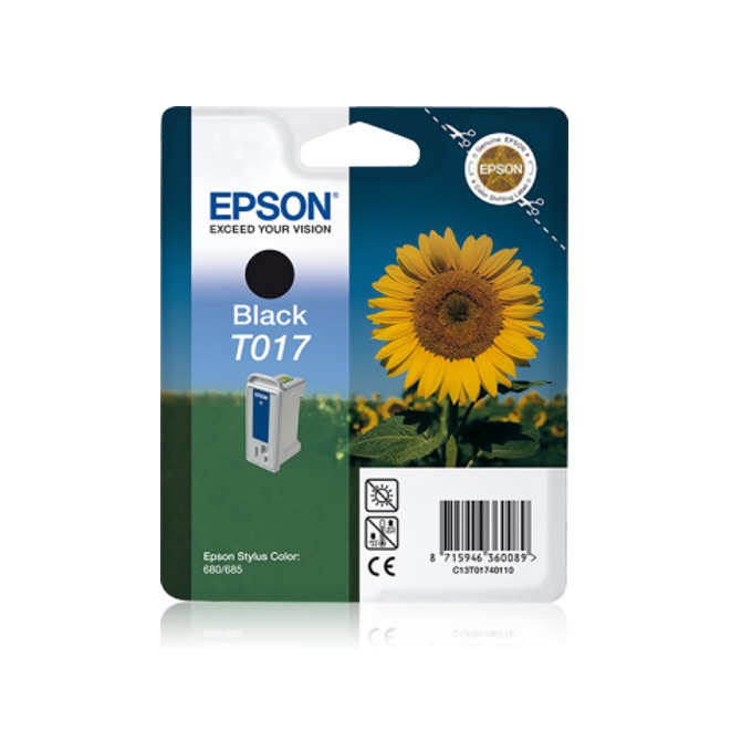 Касета за EPSON STYLUS COLOR 680 - Black - P№ C13T01740110