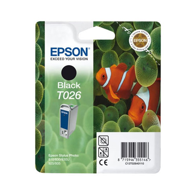 Касета за EPSON STYLUS PHOTO 810 - Black - P№ C13T02640110
