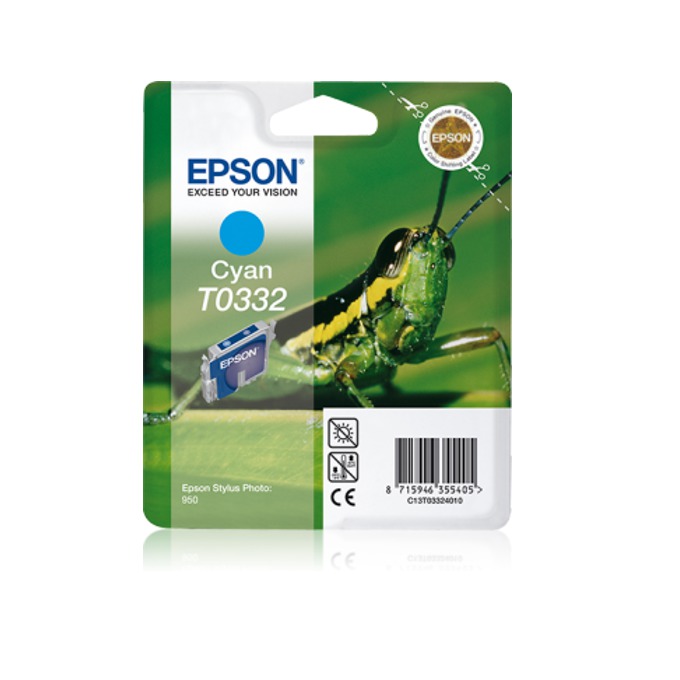 Касета за EPSON STYLUS PHOTO 950 - Cyan - P№ C13T03324010