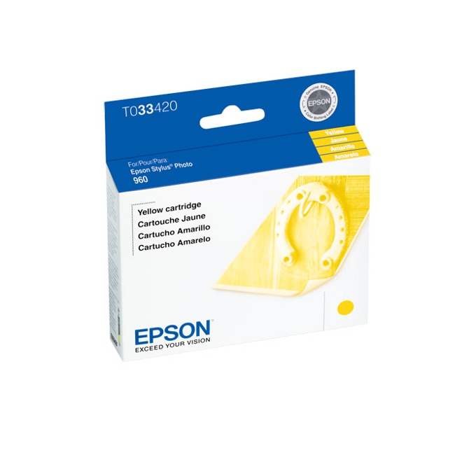 Касета за EPSON STYLUS PHOTO 960 - Yellow - P№ T033420