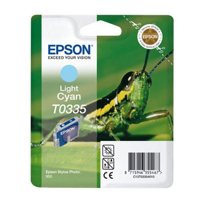 Касета за EPSON STYLUS PHOTO 960 - Light cyan - P№ C13T03354010