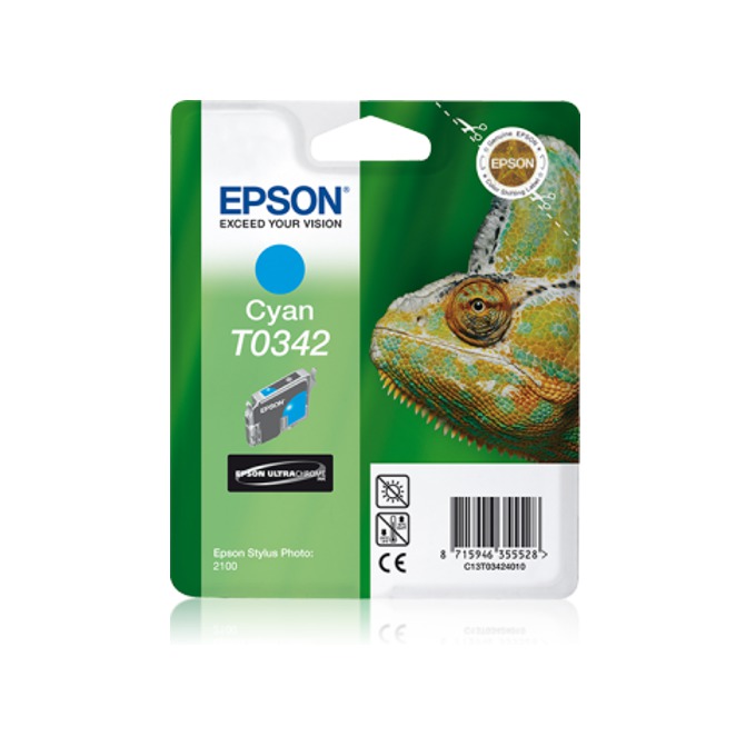 Касета за EPSON STYLUS PHOTO 2100 - Cyan - P№ T034240