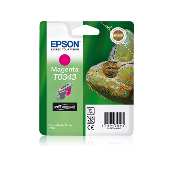 Касета за EPSON STYLUS PHOTO 2100 - Magenta - P№ C13T03434010