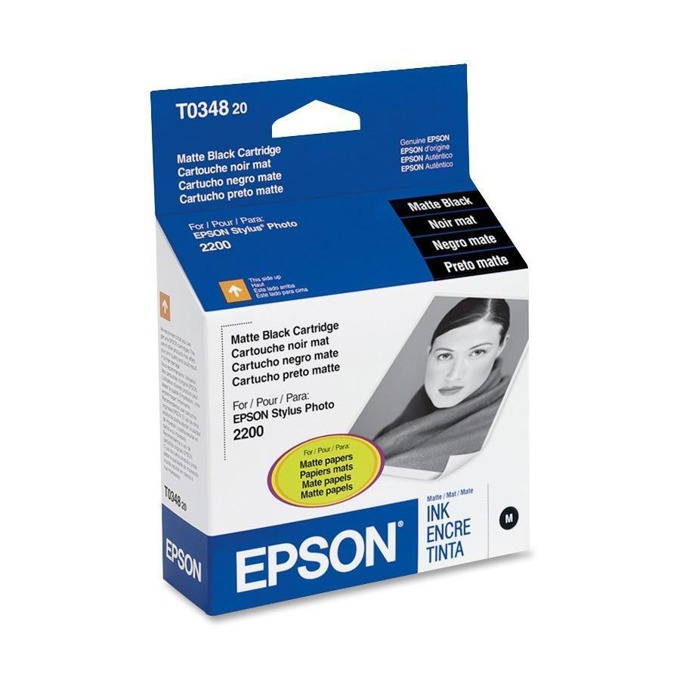 Касета за EPSON STYLUS PHOTO 2200 - Matte black - P№ T034820 - A