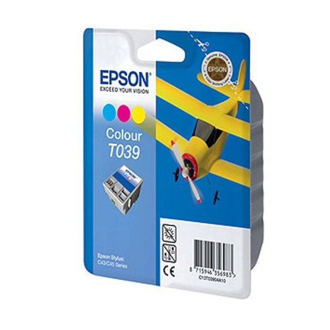 Касета за EPSON STYLUS C 41 SX / C 41 UX / C 43 UX / C 43 UX - Color - P№ T039