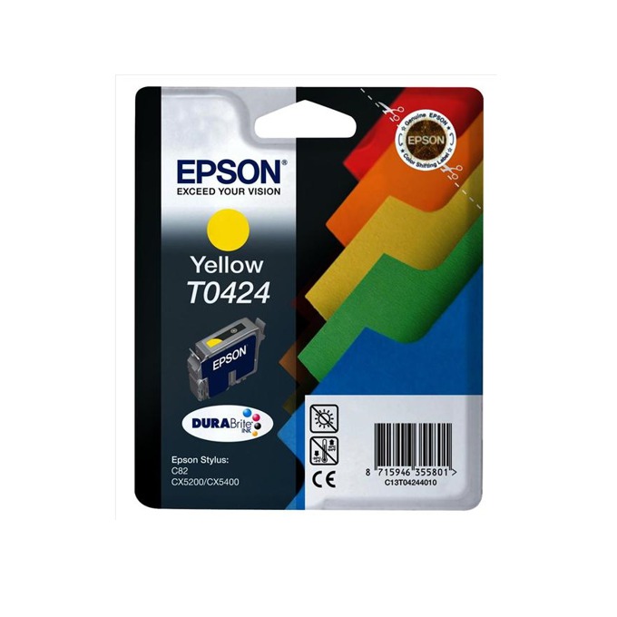Касета за EPSON STYLUS C 82/CX5100/CX5200 - Yellow - P№ C13T04244010