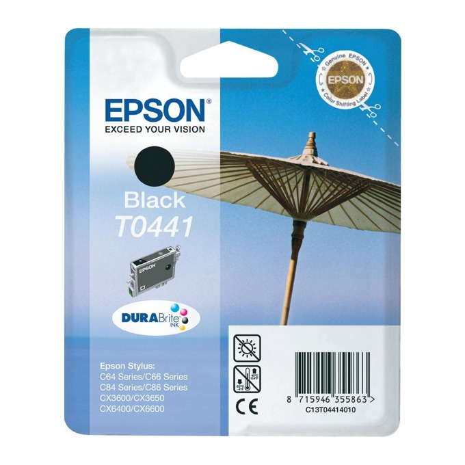 Касета за EPSON STYLUS C 64/C66/C84 - C 64/C84 photo/cx3650 - Black - P№ C13T04414010