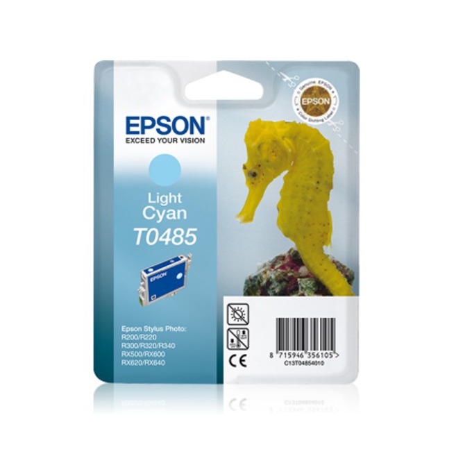 Касета за EPSON STYLUS PHOTO R 200/R300/R320/ RX 500/600 - Light cyan - P№ C13T048540