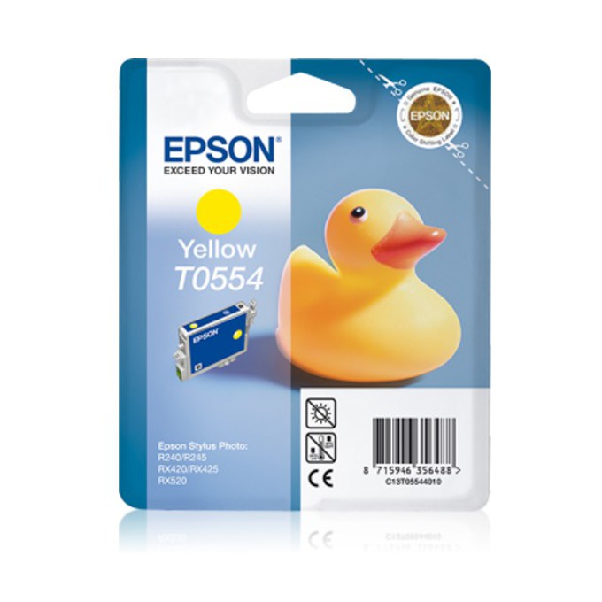 Касета за EPSON STYLUS PHOTO R240/245 RX 420/425/520 - Yelow - P№ C13T05544010