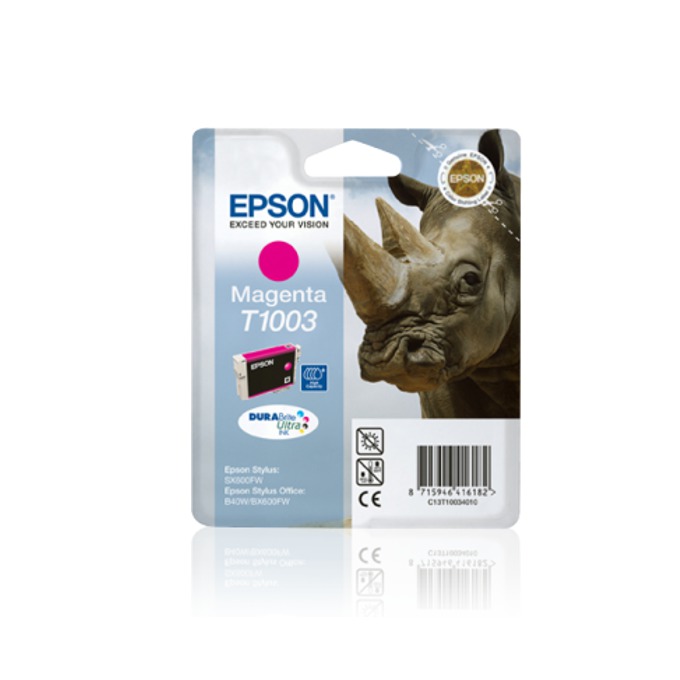 Касета за EPSON B40W/BX600FW/SX600FW - Magenta - P№ T1003 - заб.: 11.1ml
