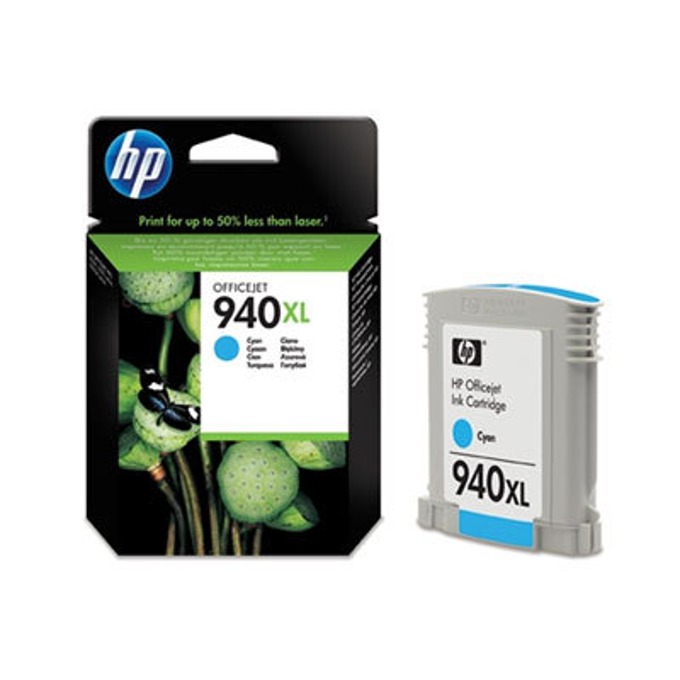 Касета HP Officejet Pro 8000/8500 - Cyan - P№ C4907A - /940XL/ - заб.: 20.5 ml