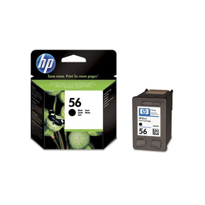 Касета HP 2110/7150/7350/7550 - Black - P№ C6656AE - заб.: 19ml