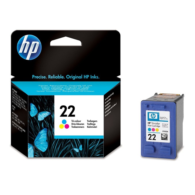 Касета HEWLETT PACKARD Deskjet 3920/40/PSC1410 - Color - P№ C9352AE - /22/ - заб.: 5ml капацитет